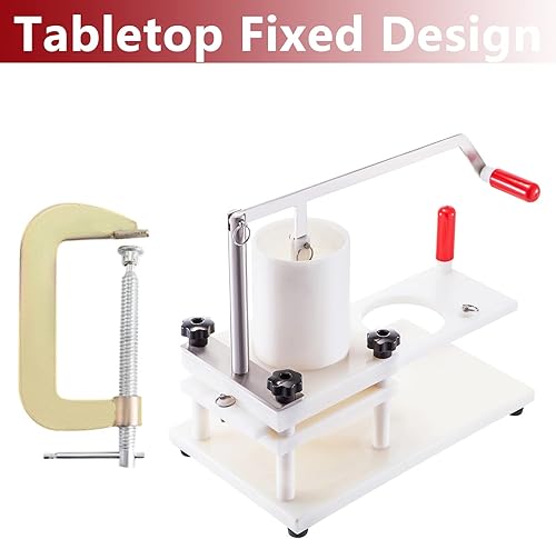 Miniatura 4 de Máquina de hamburguesa comercial Prensa ablandadores de carne Manual Hamburguesa Máquina de hamburguesa manual con 500 papeles BBQ Grill Burger