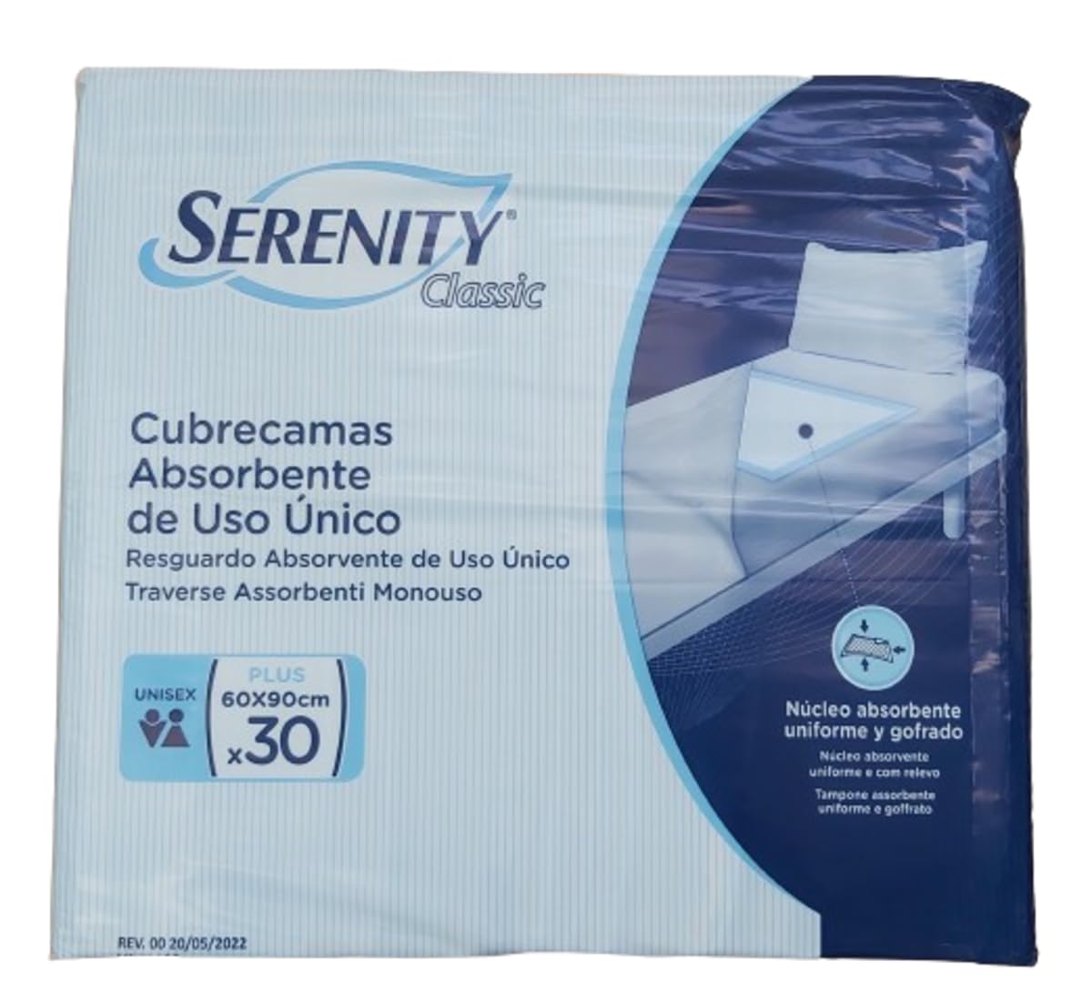 Empapadores 60x90 Desechables, 120 Unidades, empapador deechable para la incontinencia, Almohadillas absorventes para Adultos, niños y Perros, Protector de Cama,, salvacamas Adultos