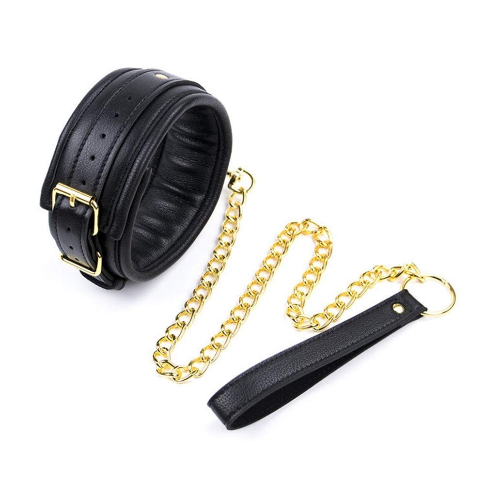 Ensemble de bondage en cuir rembourré