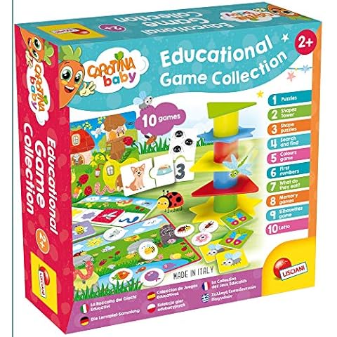 Liscianigiochi - Carotina Baby Colección de 10 juegos educativos Cover