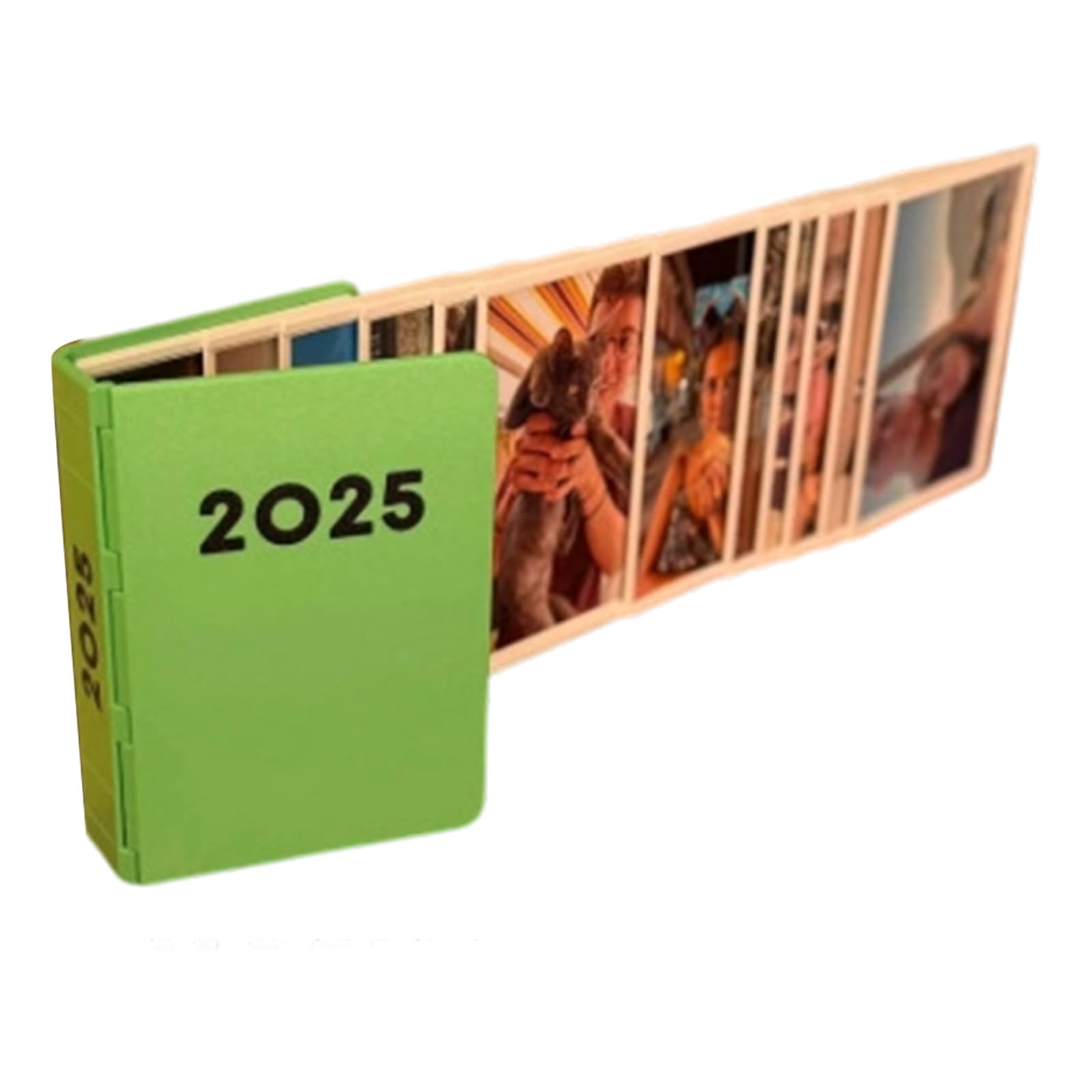 HZBB Photo Album Creative Memory Book Presenting Unique Cover Art and Various Photo Arrangement Features Travel Album