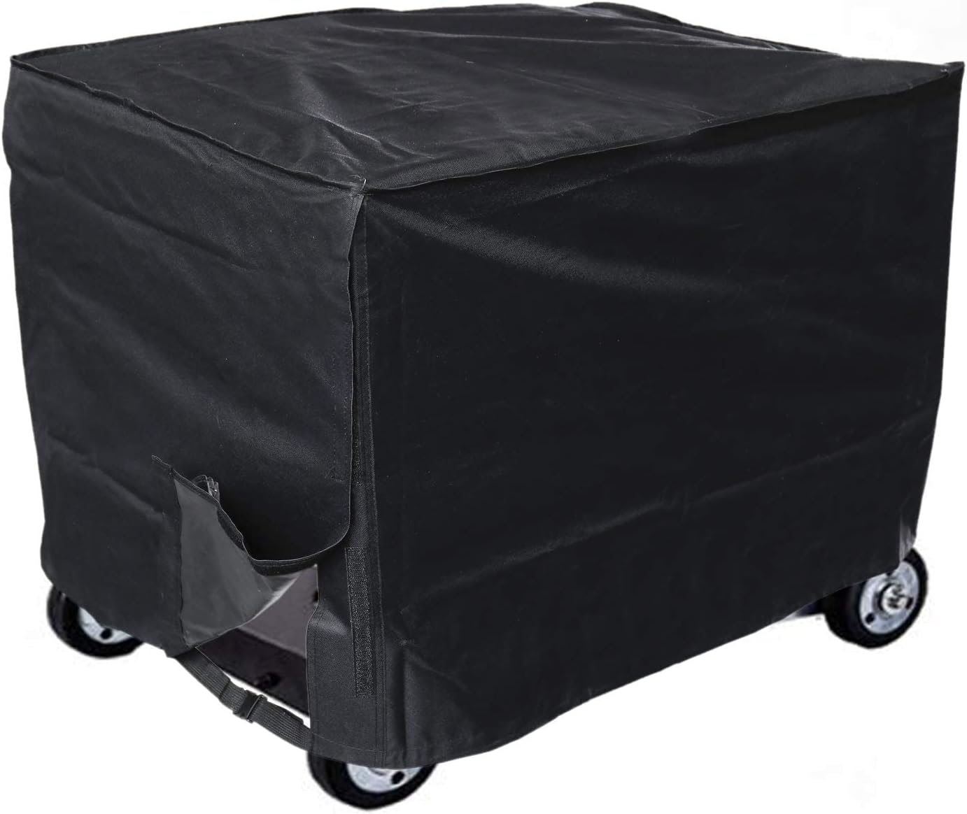 DasMorine Cubierta universal impermeable para generador para la mayoría de generadores, negro, cubierta de generador de PVC 600D (26 x 20 x 20 pulgadas (largo x alto x ancho)