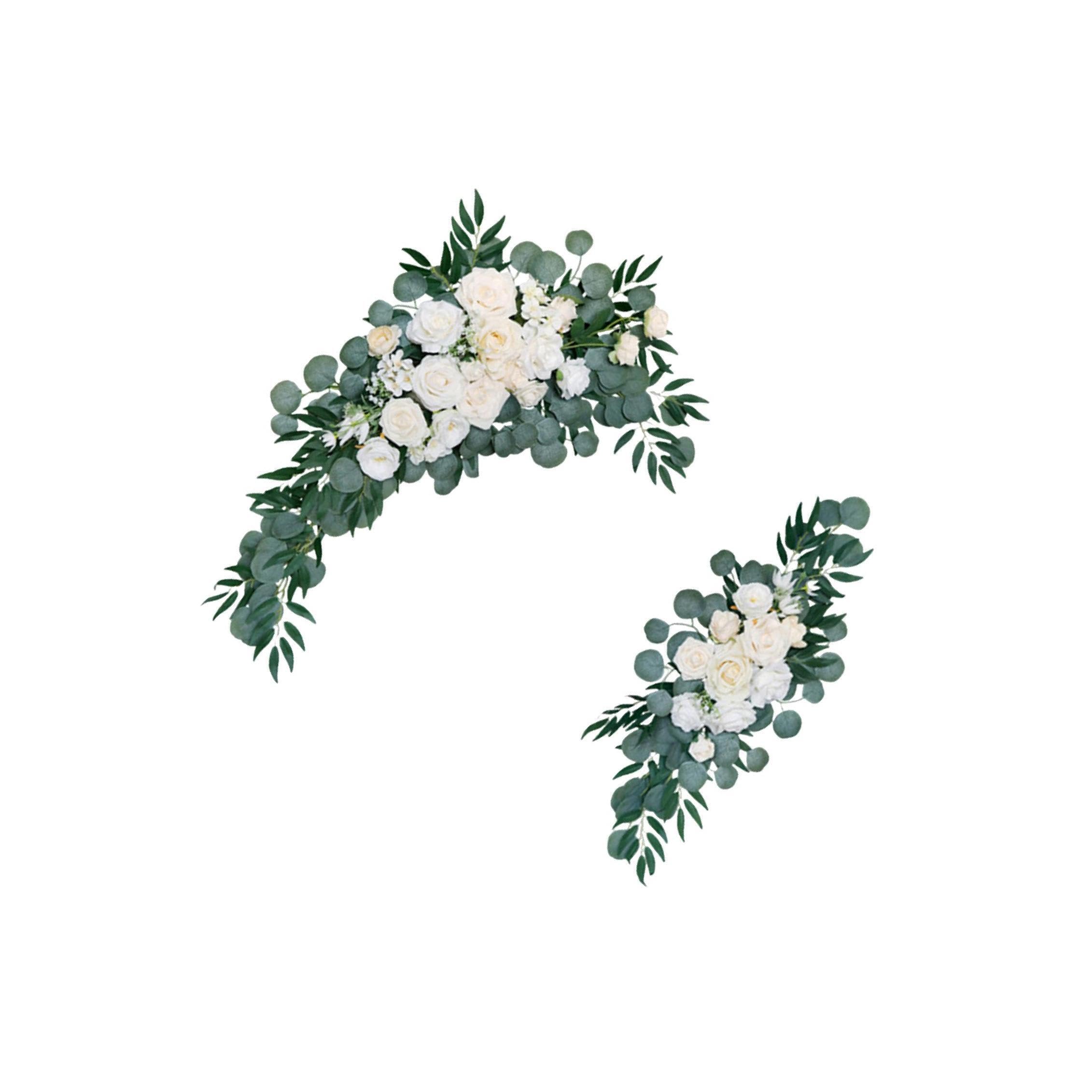 Wunderschöner Blumengirlanden Bogen für Hochzeitsbögen – verwandelt Innenräume in atemberaubende Blumenarrangements und bereichert Veranstaltungen. Lebendige und fröhliche Blumengirlanden