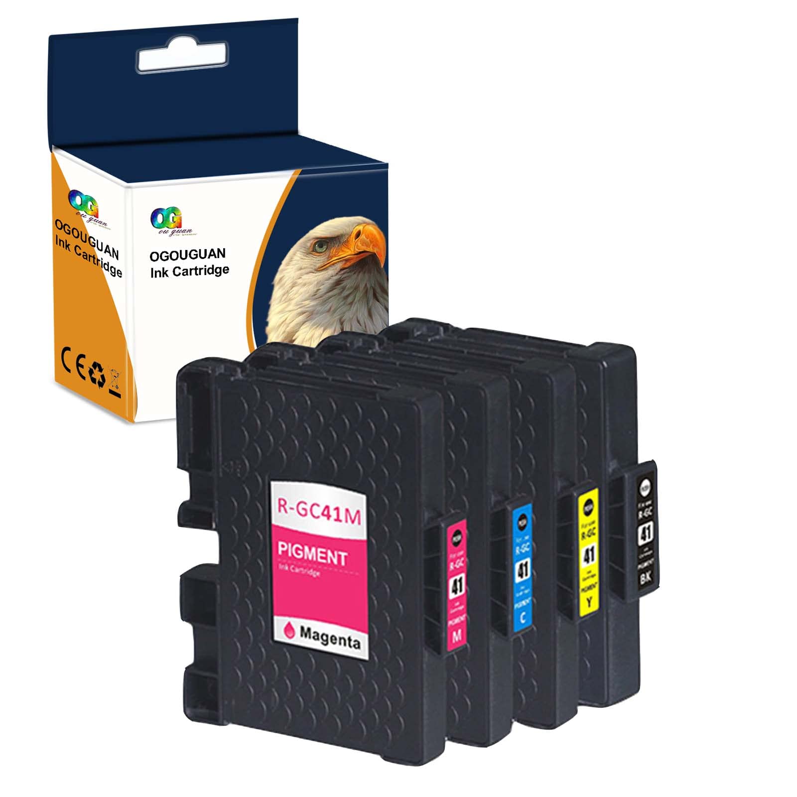 リコー SGカートリッジ 4色 14個セット GC41 リコー Ricoh SG7100 / SG3200など 対応 互換 インク