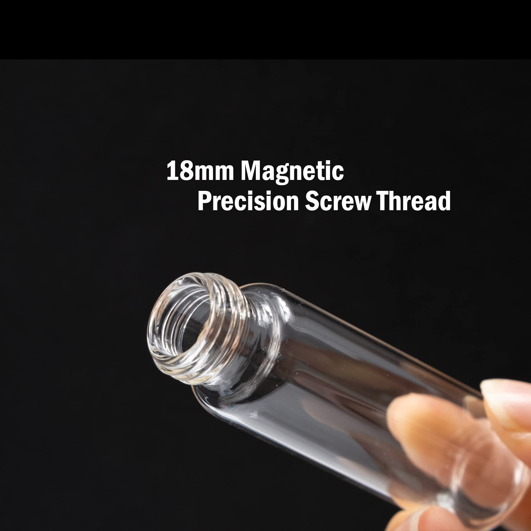 Lab Headspace Vials - 100 Pcs Borosilicate Glass -4