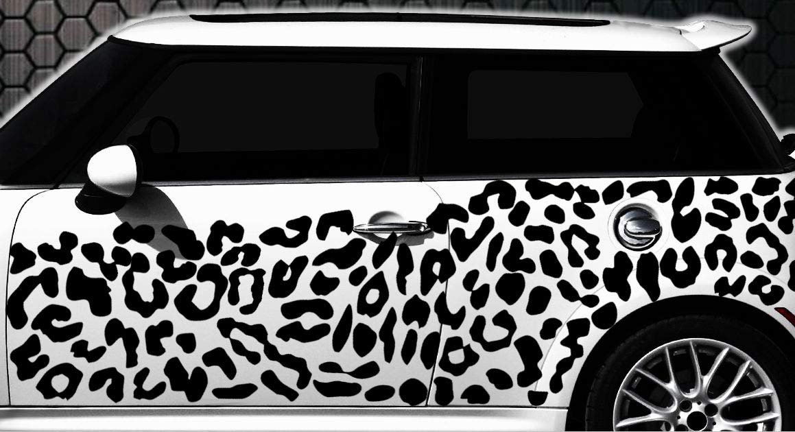 Sticker mural Motif léopard Pixel Cyber Camouflage XXL