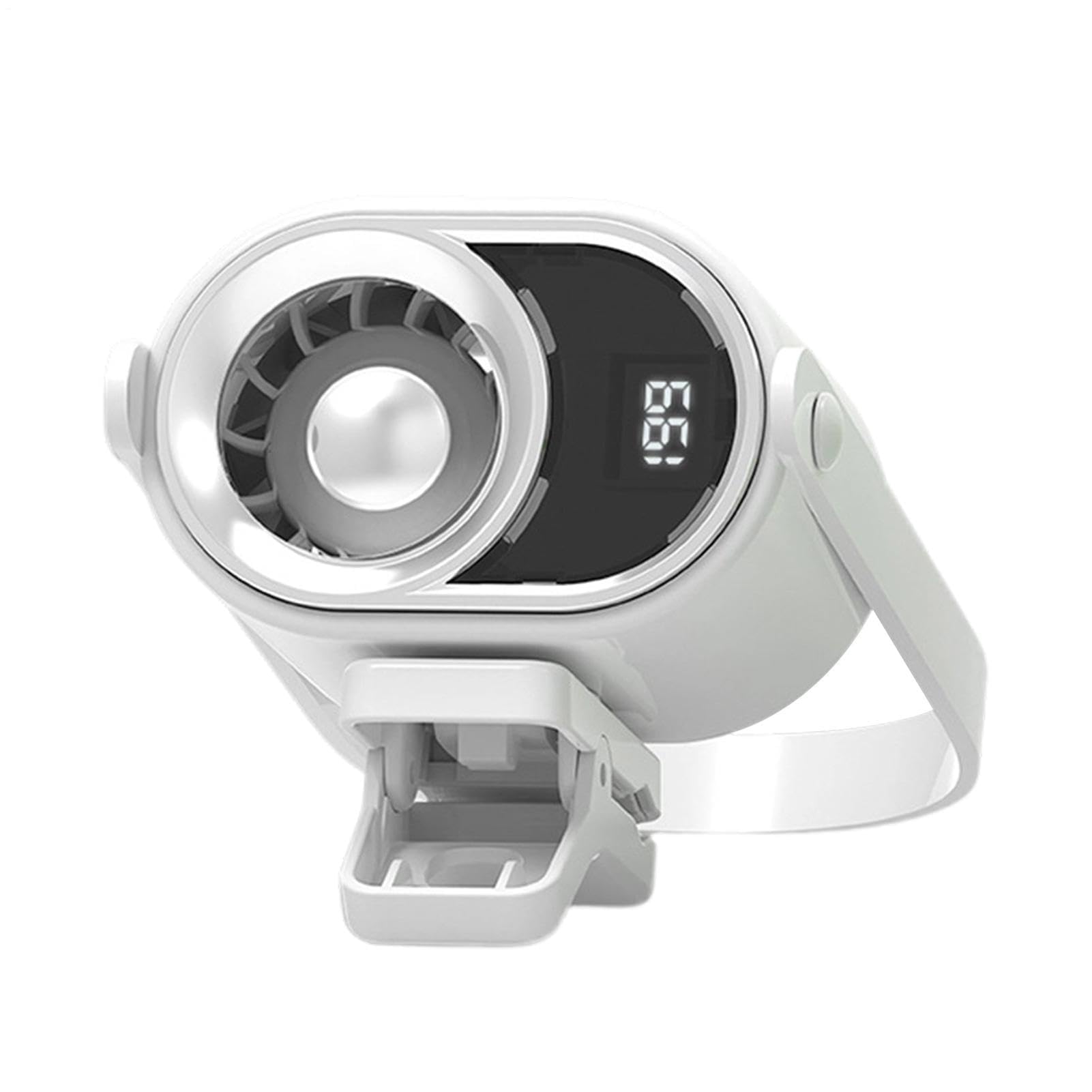 Ventilador portátil de clip, enfriador personal con 4 velocidades