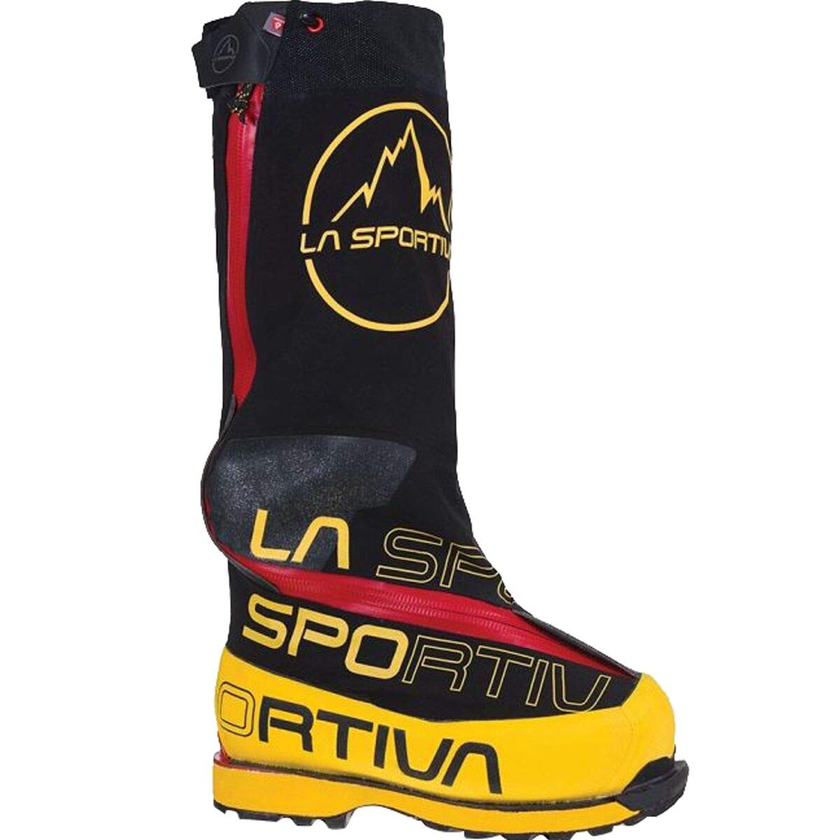 La Sportiva Mens Olympus Mons Cube Mountaineering Boots, Yellow/Black, 10.5