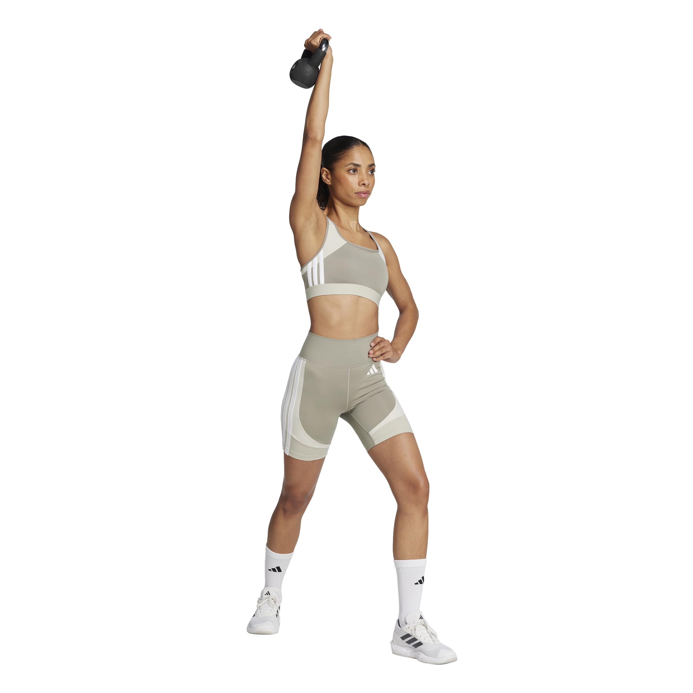 adidas Optime Essentials Stash Pocket 7-inch Training Short Leggings - Shorty Kobiety