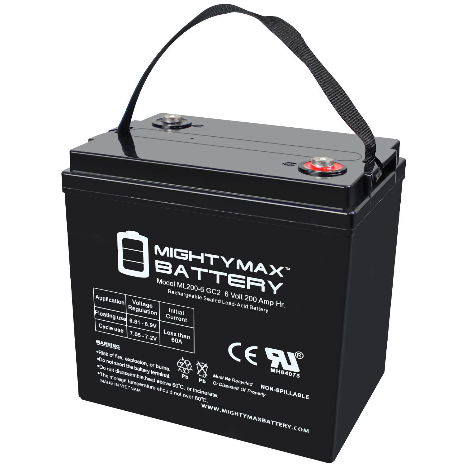 best 6v golf cart battery