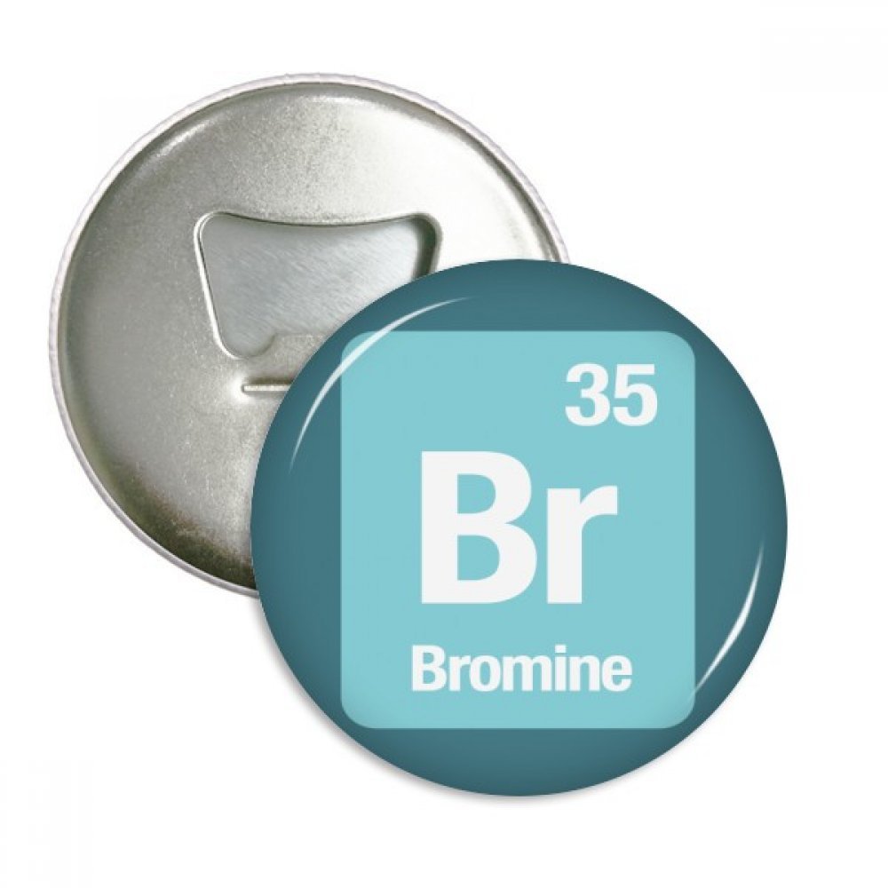 Décapsuleur brome élément chimique aimant de frigo science lot de 3 pièces