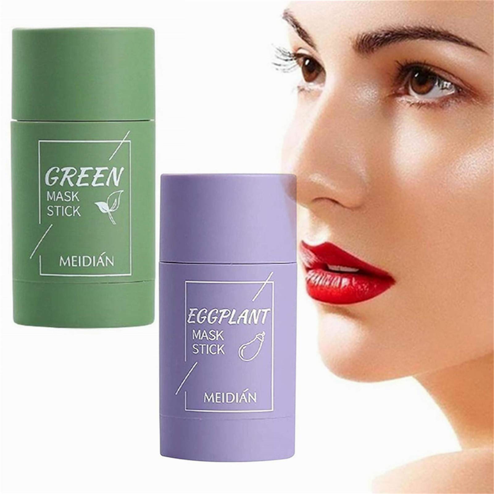 Buy Green Stick, Clean Skin Solid , Green Tea Purifying Clay Stick for