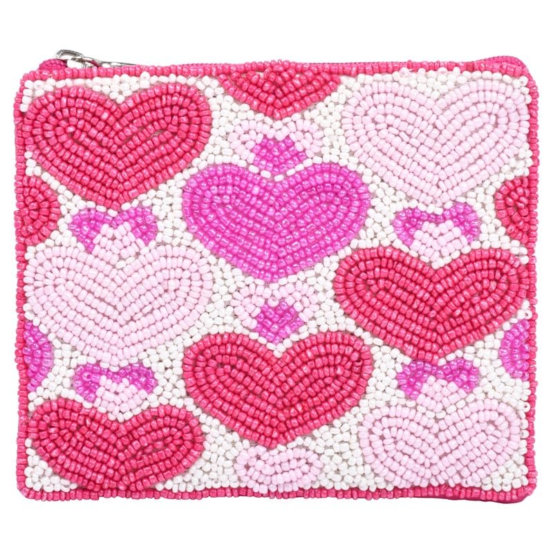 Bamboo Trading Essential Pouch Sweet Heart, 4.75-inch Width x 4-inch Height