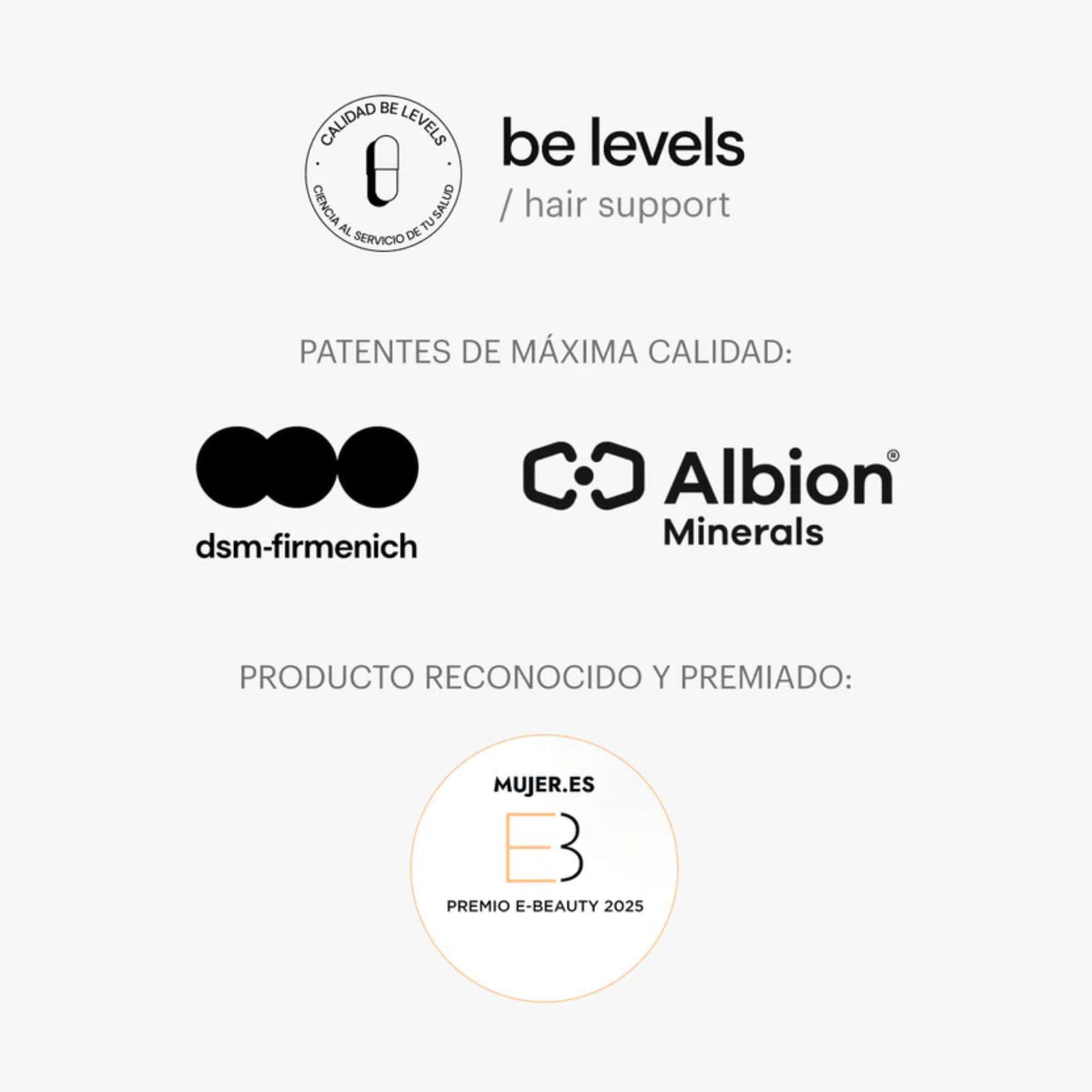 Biotina para el Cabello con Zinc - Vitaminas Anticaída Mujer y Hombre - 60 Cápsulas - Fortalece el Crecimiento del Cabello