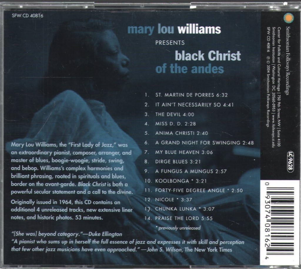 Mary Lou Williams Presents Black Christ of the Andes