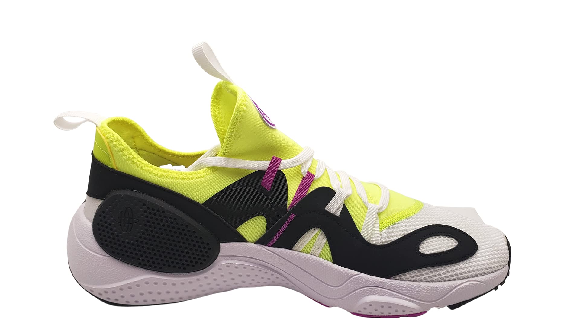 NikeMen's Huarache E.D.G.E. Txt AO1697-103 White-Volt/Black-Hyper-Violet (10 D (M US))