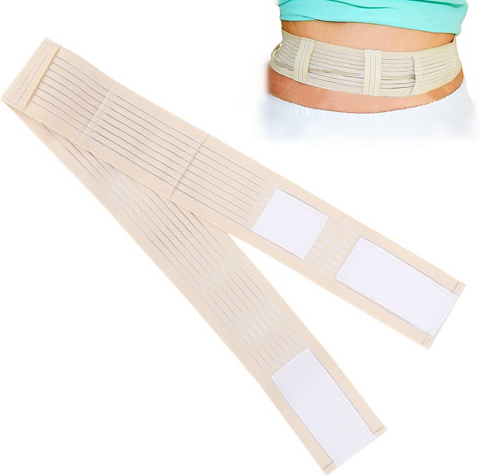 Adjustable Peritoneal Dialysis Belt, Soft Cloth Breathable and Skin-friendly Breathable Peritoneal Dialysis Belt for Women for Kids for Men(M)