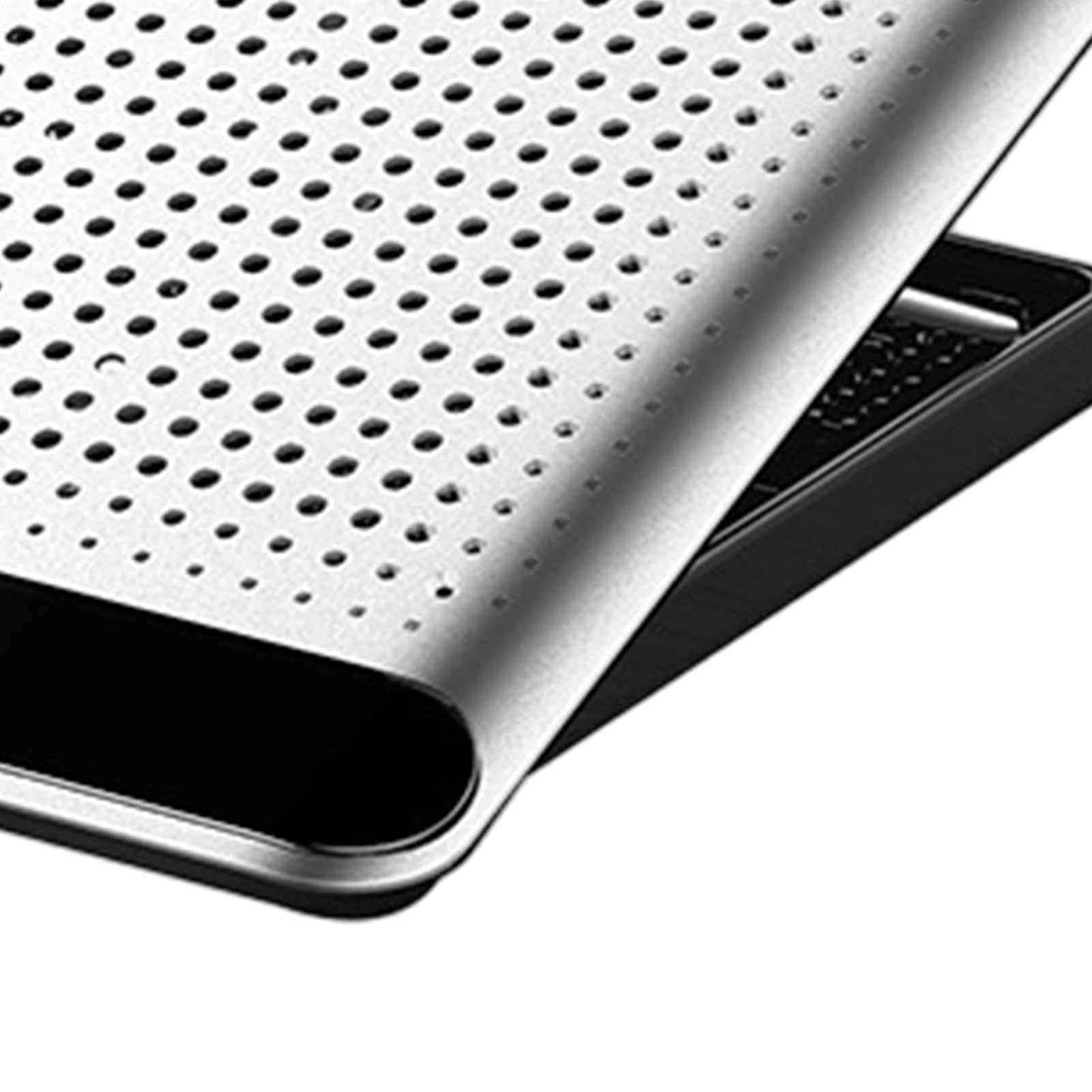 Base Refrigerante para Portátil Base Ajustable Elevadora | Soporte De Ventilador Silencioso De Aleación De Aluminio Para Portátil Para Escritorio, Teclado, Teléfono, Tablet, Hogar,
