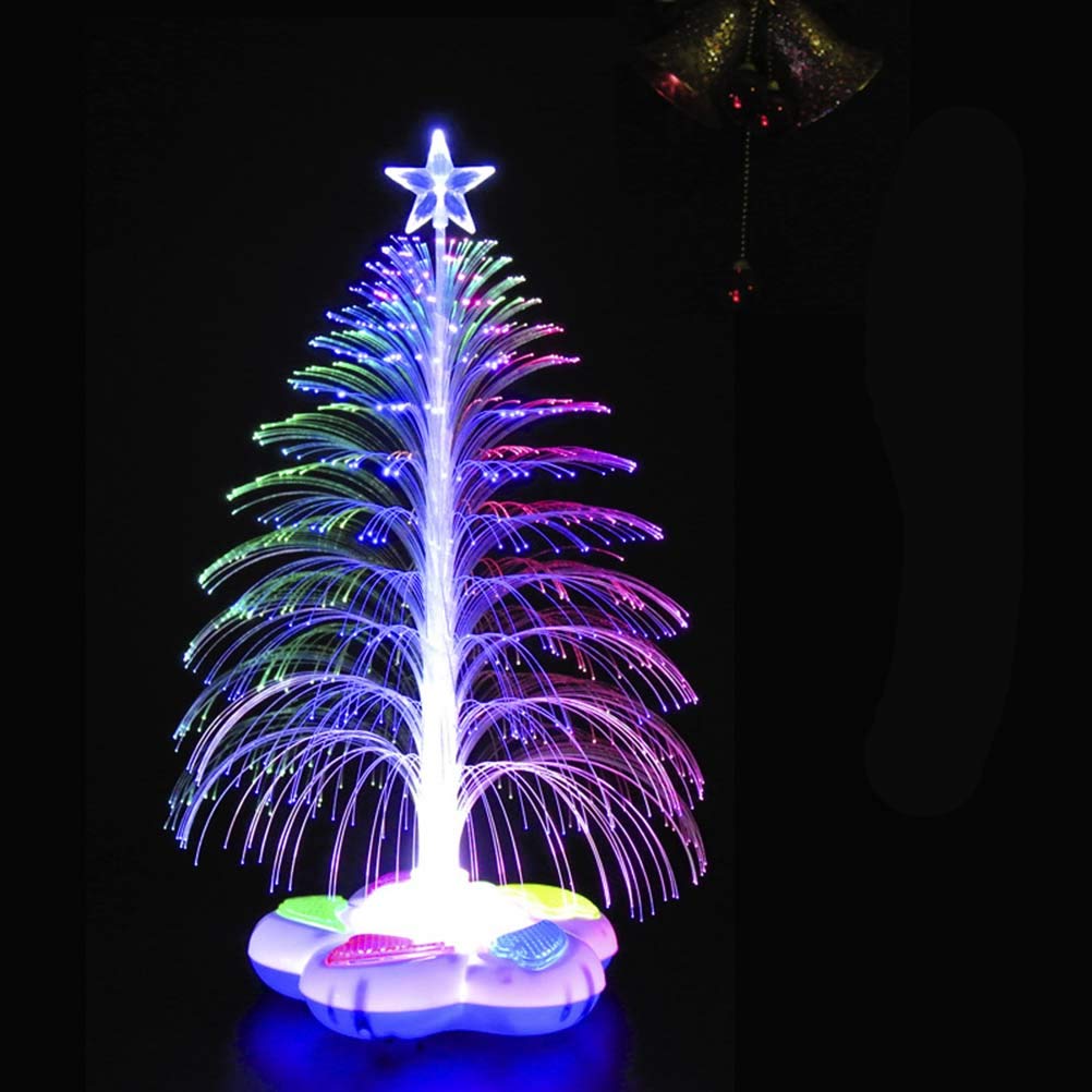 ledmomo Fiber Optic Lights Color Changing Christmas Tree Decor