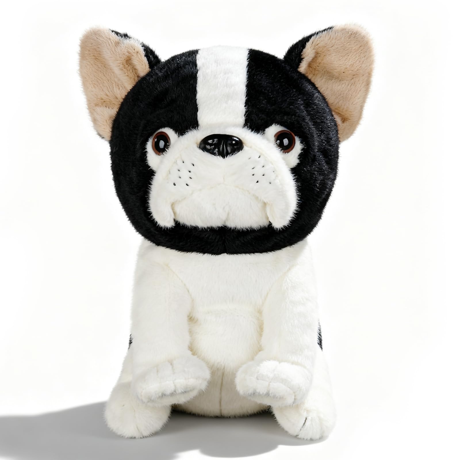LZFAN Golf Club Covers for Woods and Drivers Funny Driver Headcover Animal Golf Club Head Covers Golf Gifts for Men Women Plush (Simulated Bulldog for Driver) — image 1