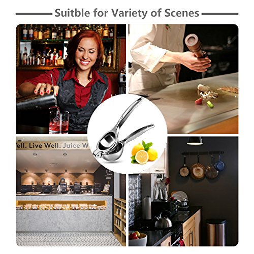 image for wilbest Manual Lemon Squeezer Heavy Duty, Premium Metal Lemon Orange L