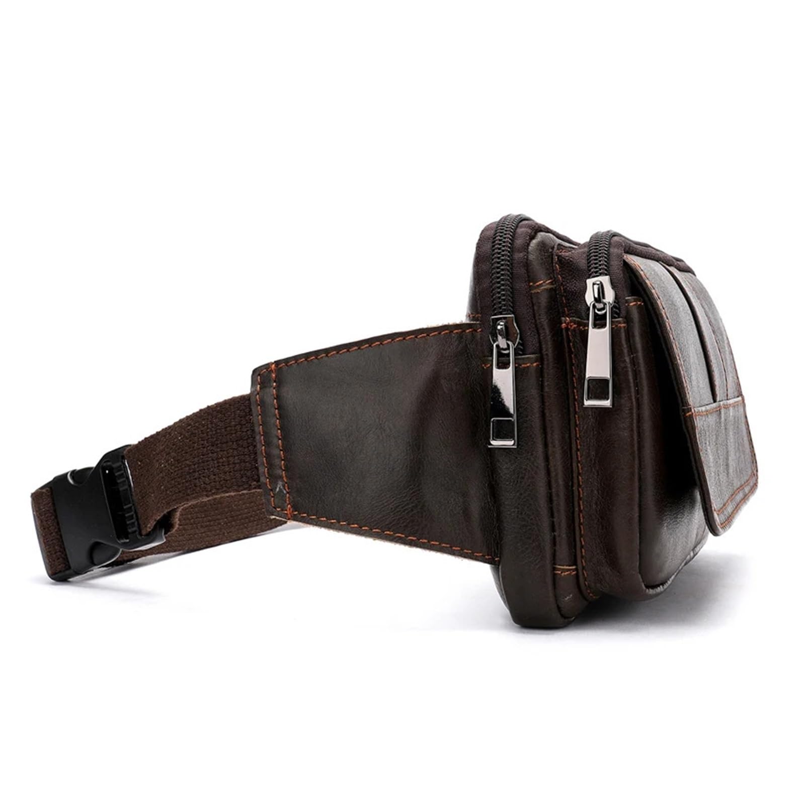 Compatible con riñoneras for Hombre, riñonera, for teléfono, Bolsa for Cadera, Dinero, Deporte(Black)