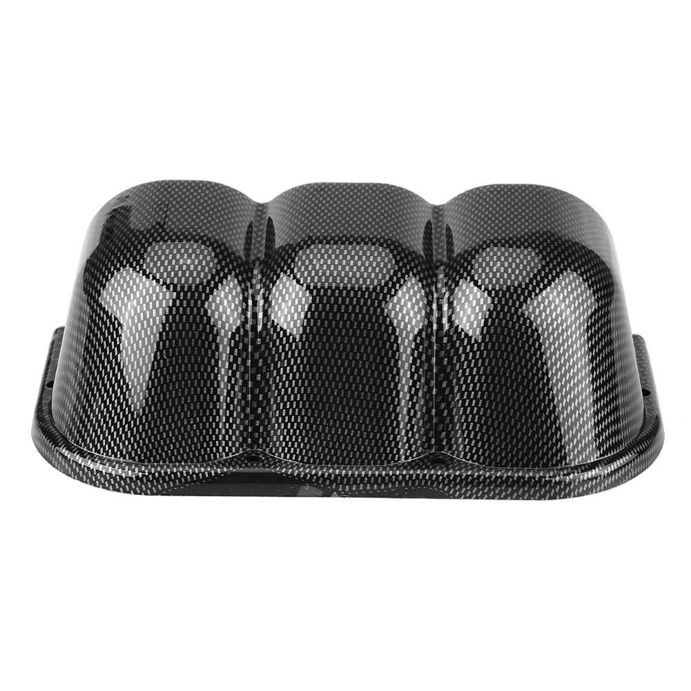 Aramox Universal 52mm Triple Gauge Mount Holder, Car Dashboard Pillar Pod for Easy Installation and Visibility