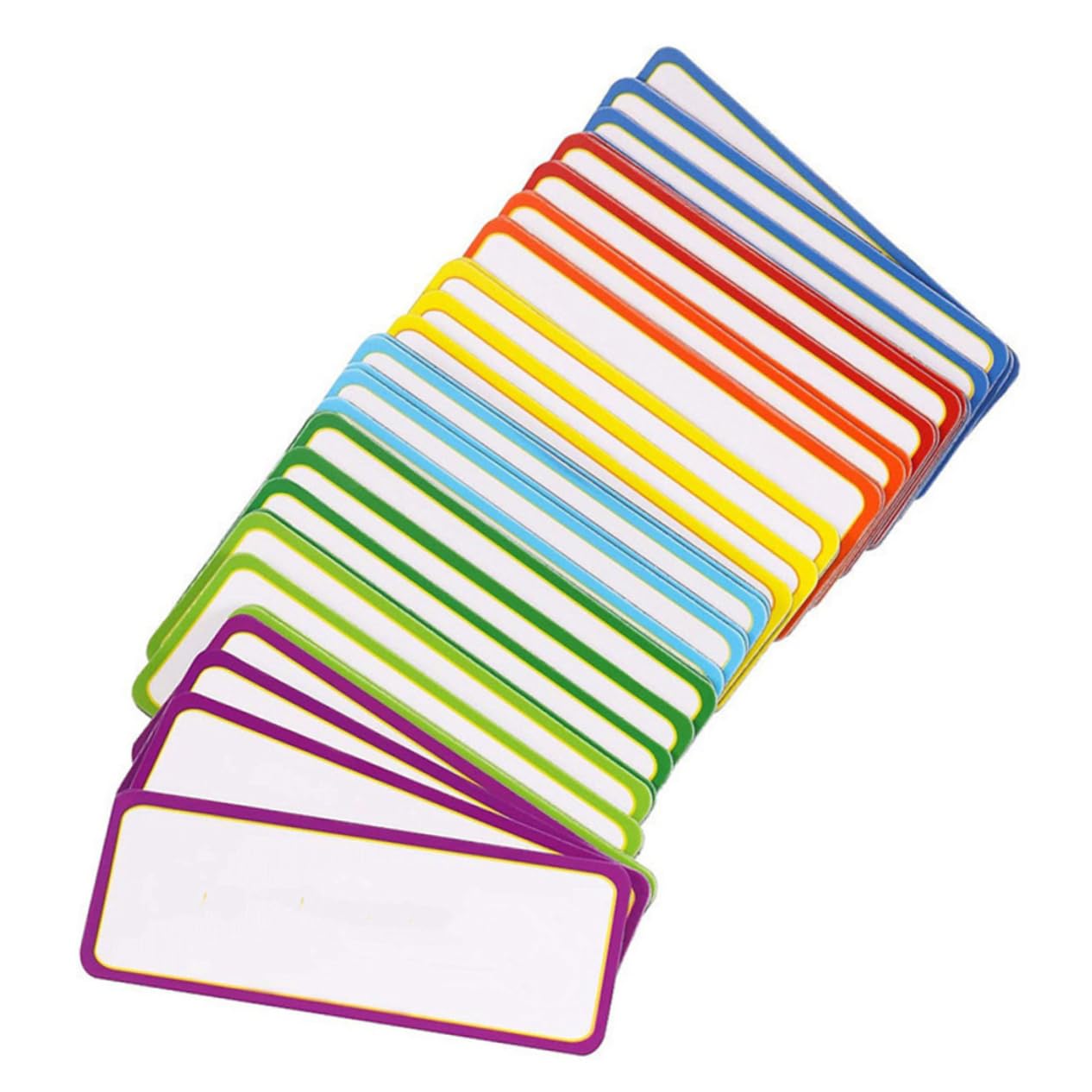 81 Etiquetas Magnéticas Reutilizables de Papel para