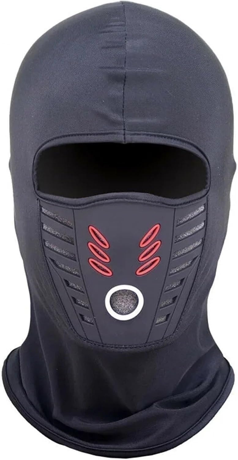 Sturmhaube Skimaske Warme Fleece Mütze Motorrad Vollgesichtsmaske Staubdicht Winddichte Gesichtsbedeckung Halswärmer Helm Ski, Winter, One Size