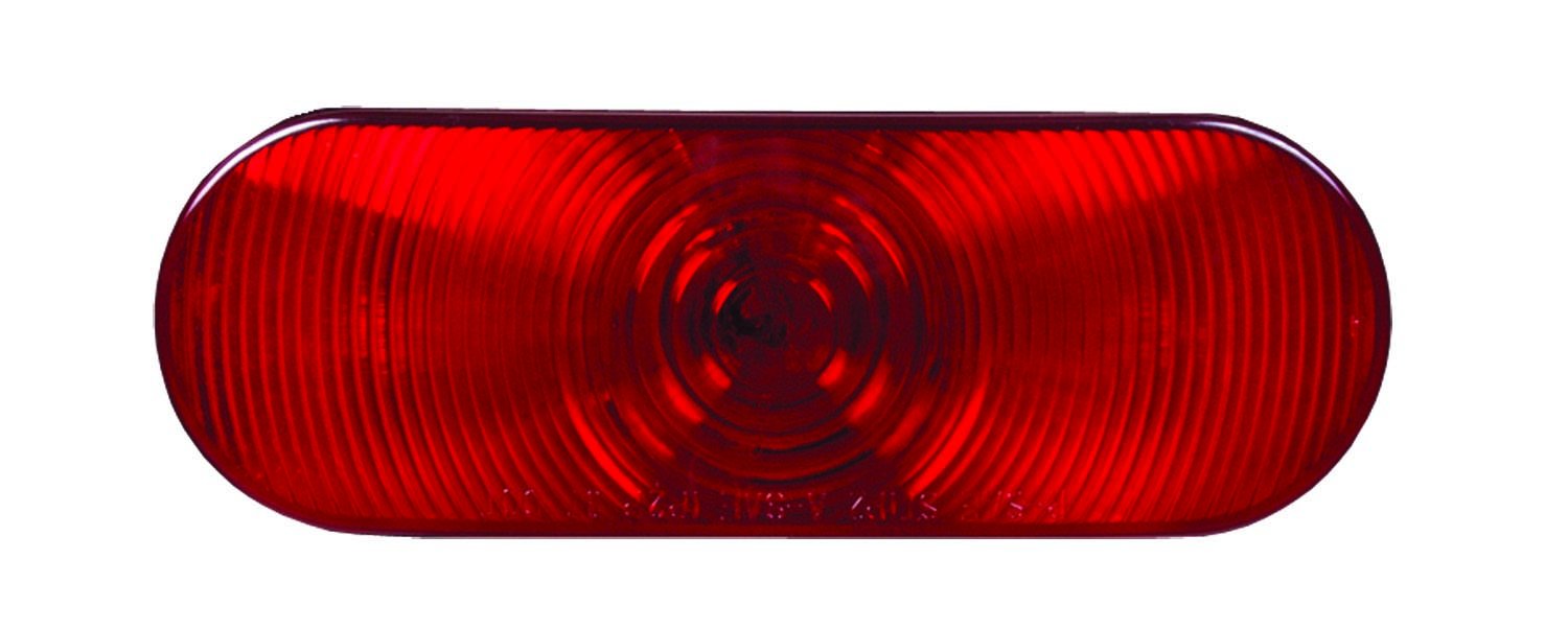 OptronicsST70RS 6" Oval Stop/Turn/Tail Light, Red