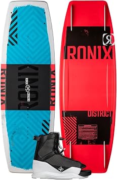 Ronix District Wakeboard, 129 cm w/ District Boots, 5-8.5