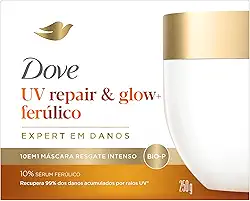 Dove Máscara de Resgate Intenso 10 em 1 UV Repair & Glow + Ferúlico 250g