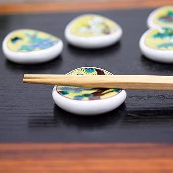 Amazon | 和座の蔵 おしゃれ 和食器 九谷焼 箸置き 5個セット