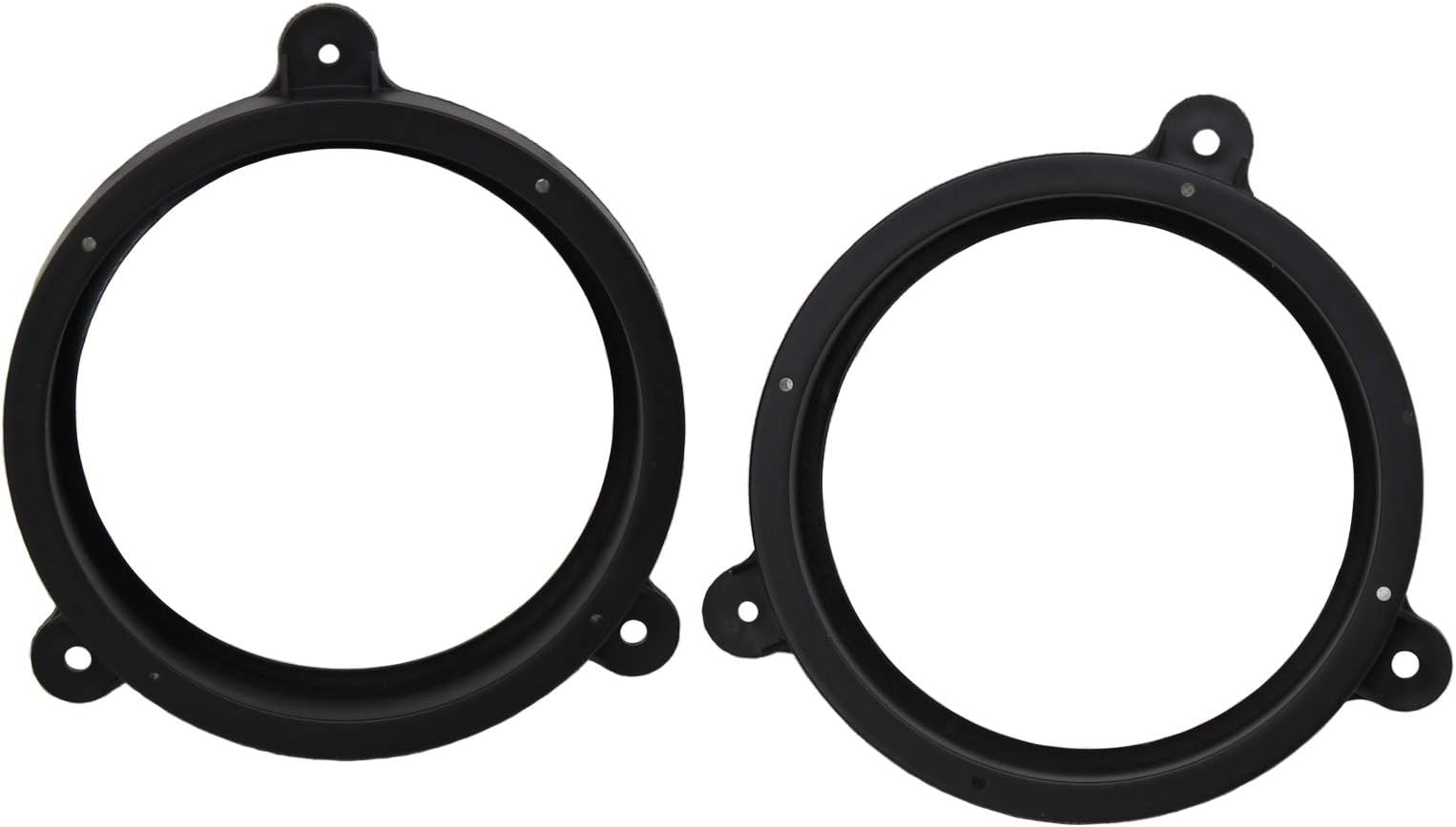 RED WOLF 6.5” Rear Door Speaker Adapter for Subaru WRX 2014-2020, Forester 1998-2020, Impreza 2007-2019, Legacy 2003-2014 Install Aftermarket Audio Speaker Spacer Ring 6 1/2 Inch Adaptor