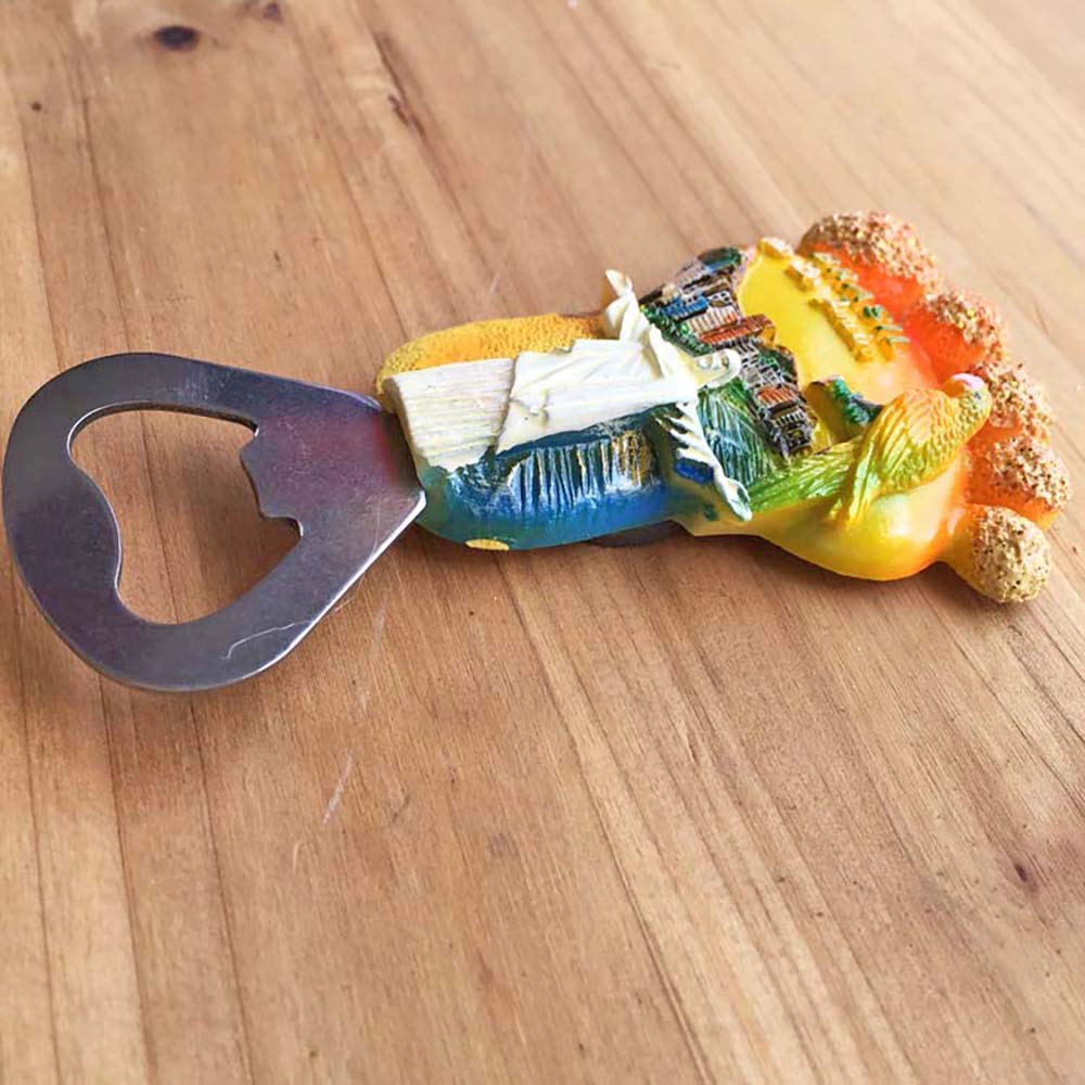 Magneti per frigorifero 3D dipinti a mano Rio De Janeiro, Brasile, souvenir di viaggio mondiale, adesivi magnetici per frigorifero, decorazioni per la casa  15
