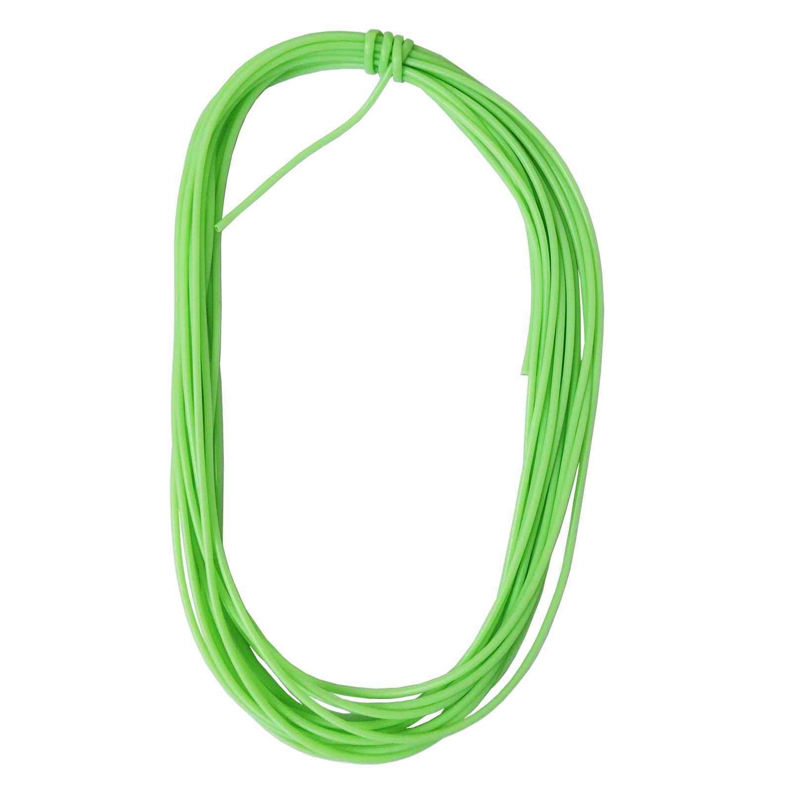 Giovane lupo 10 metri Tubo luminoso Pesca di Mare Profondo Morbido di Plastica Pesca Angling Glow Tubing Tool Attrarre Pesce