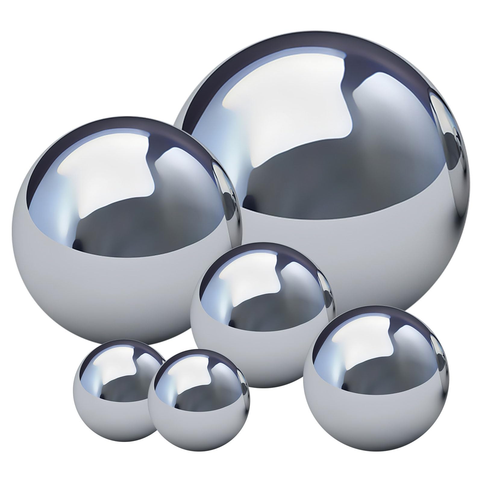 Bolas de espejo para jardín que transforman tu terraza con reflejos de luz mágicos