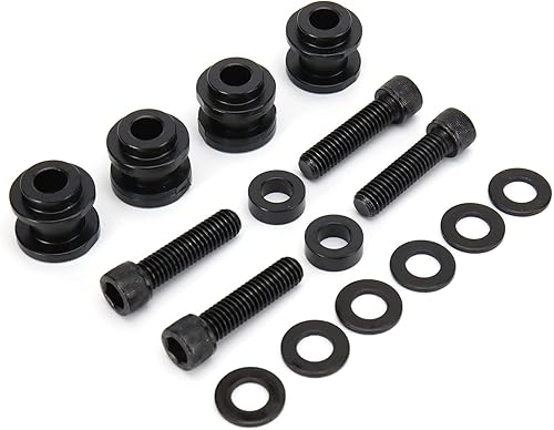 MoKitDora Hold Fast Sissy Bar Kit de hardware de acoplamiento para Harley 2018 y posteriores Softail Fat Boy FLFB, FLFBS, FXBR FXBRS FLDE, FLHC,