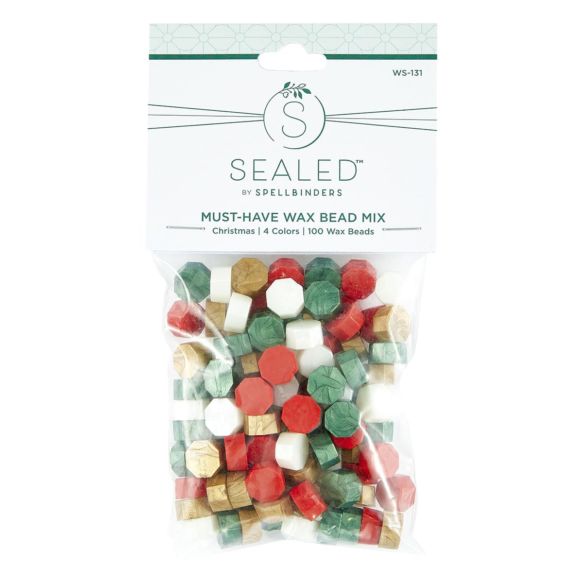 Spellbinders Must-Have Wax Bead Mix Christmas from The Sealed Collection
