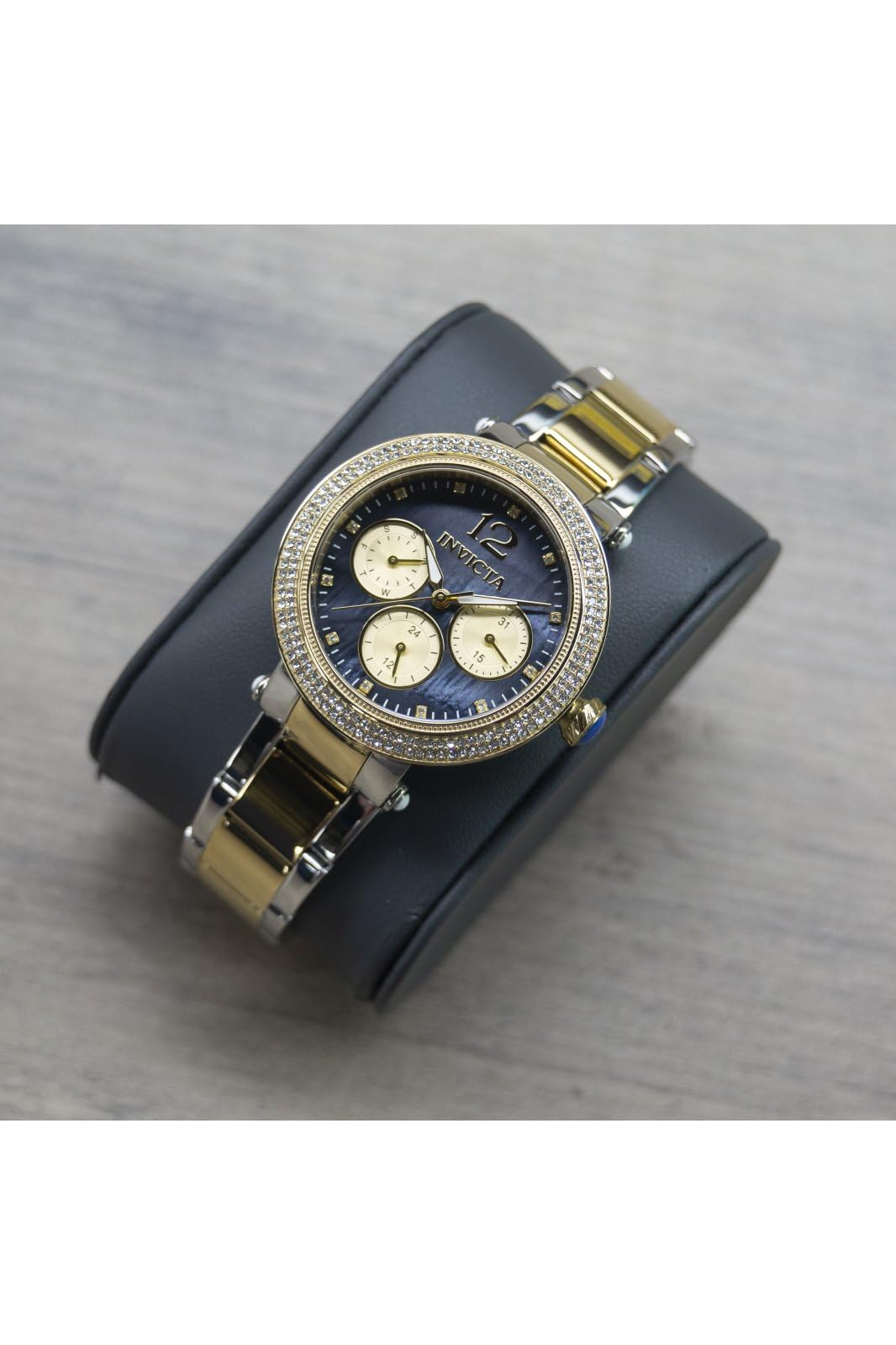 INVICTA Bolt Lady 37mm Stainless Steel Gold Gold dial VH63 Quartz