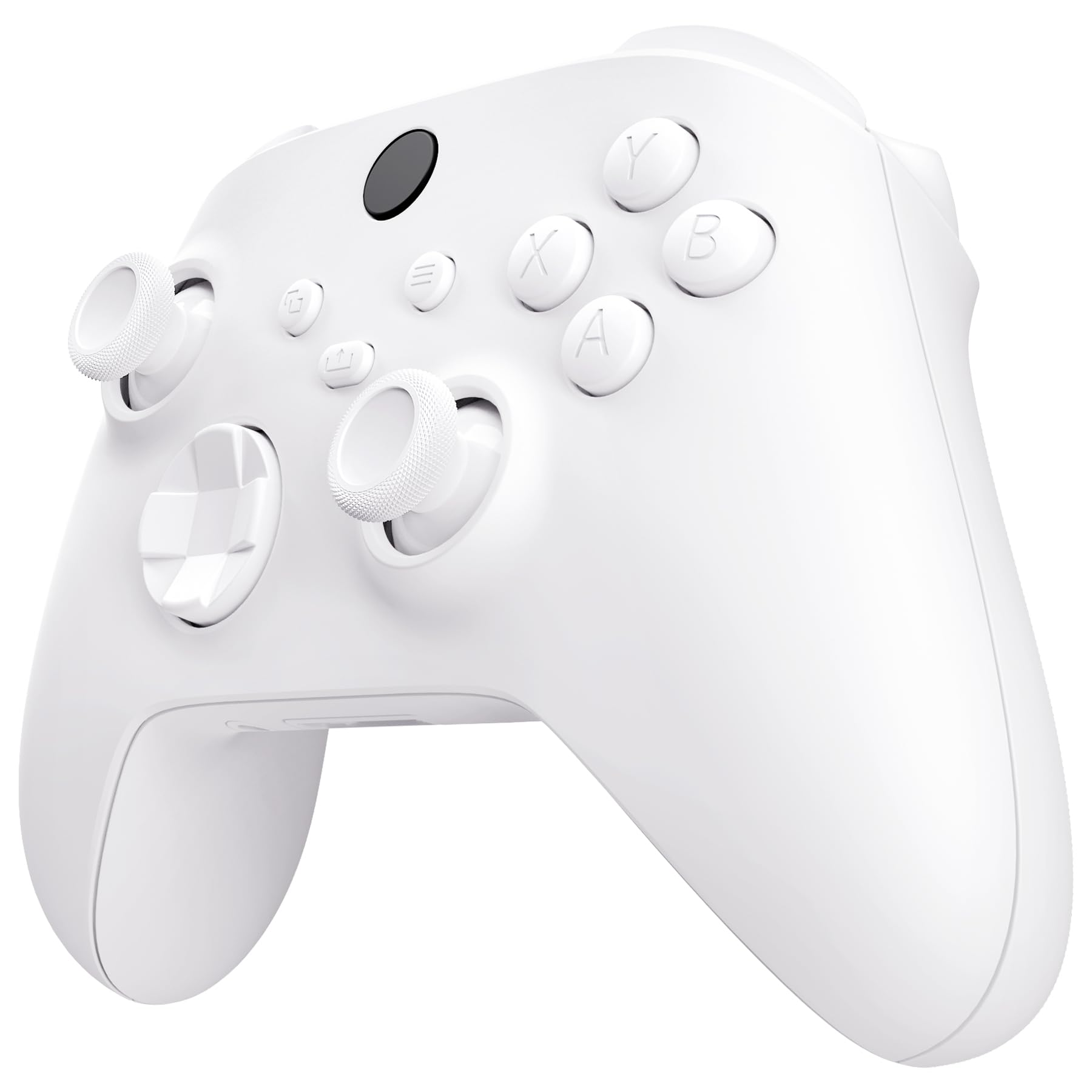 eXtremeRate Coque de Remplacement avec Bouton Complet pour Xbox Series X/S, Coque Avant Arrière avec Bouton Customisé pour Xbox Series X/S Manette, Blanc