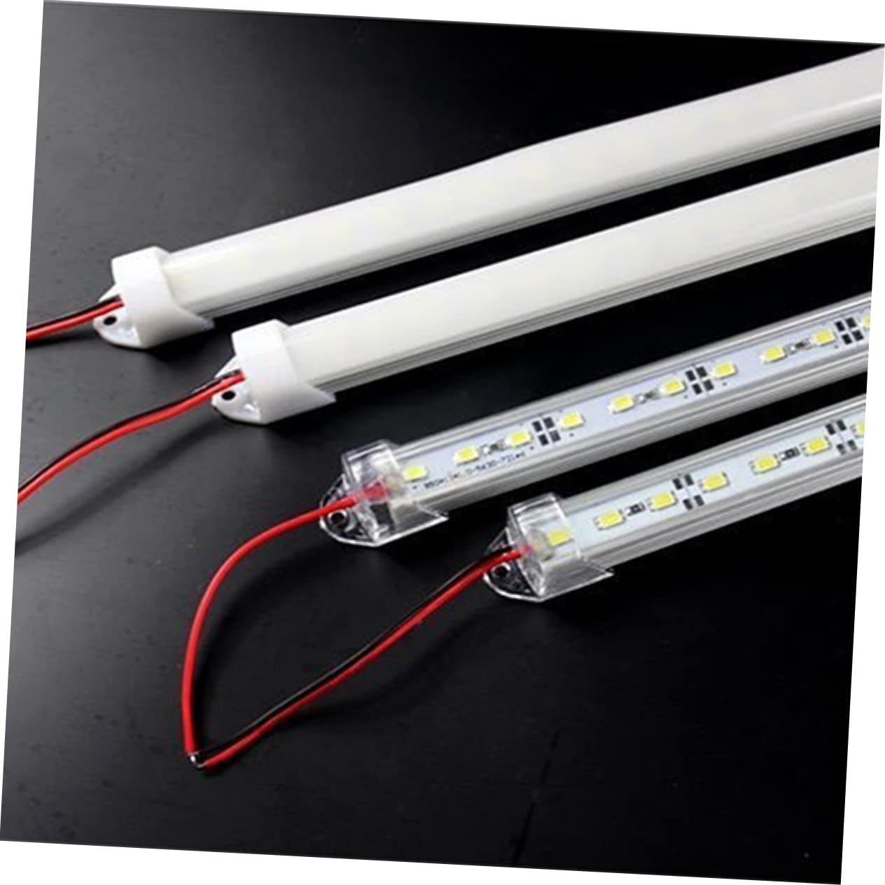 Operitacx Bande LED Rigide Aluminium 50 CM 12 V Luminaire Rigide Étanche Ip65 36 Smd 5630 Éclairage Décoratif pour Maison et Événements