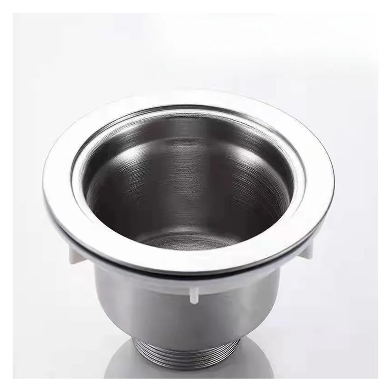 ZHGUIMING Zlew kuchenny ze stali nierdzewnej, ociekacz do mycia naczyń, pojedyncza, podwójna komora, duża średnica, wysuwany ociekacz 110 mm