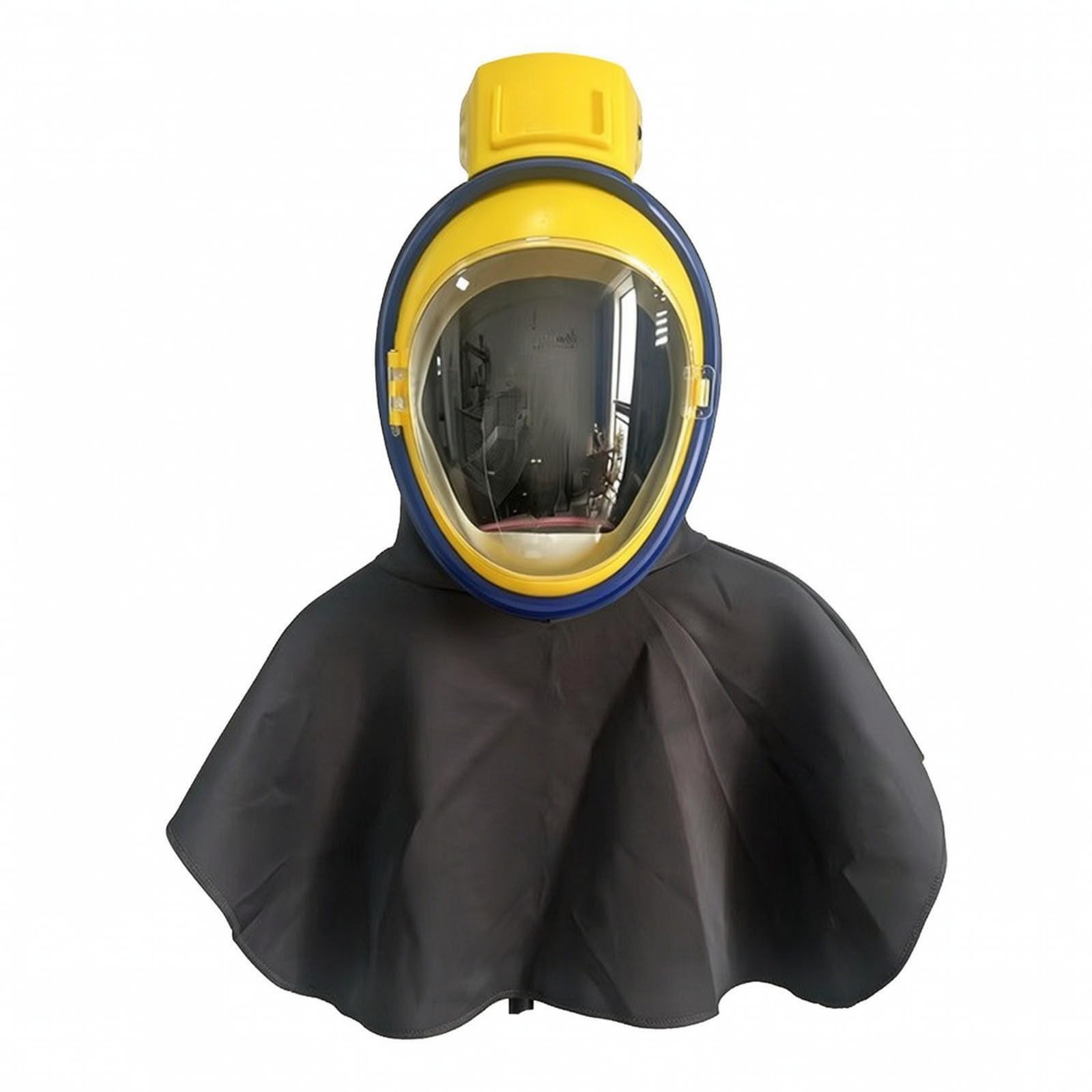 Maschera con Alimentazione D'ossigeno Maschera a Ventilazione Forzata Leggero Dispositivo di Protezione Individuale per Lavori Industriali