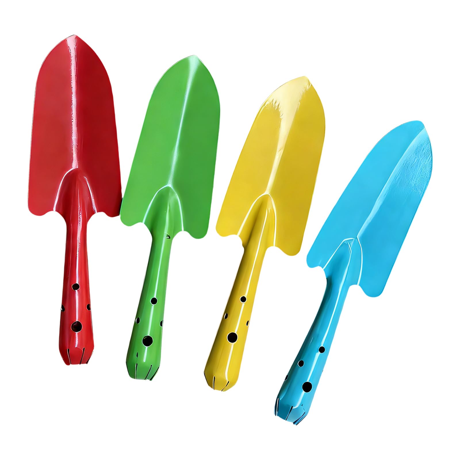 Kahdgss Lightweight Carbon Steel Planting Shovel Ideal For Balcony Gardens And Small Spaces Efficient Soil Turning Digging 4Pcs Plant Transplanting Spoon