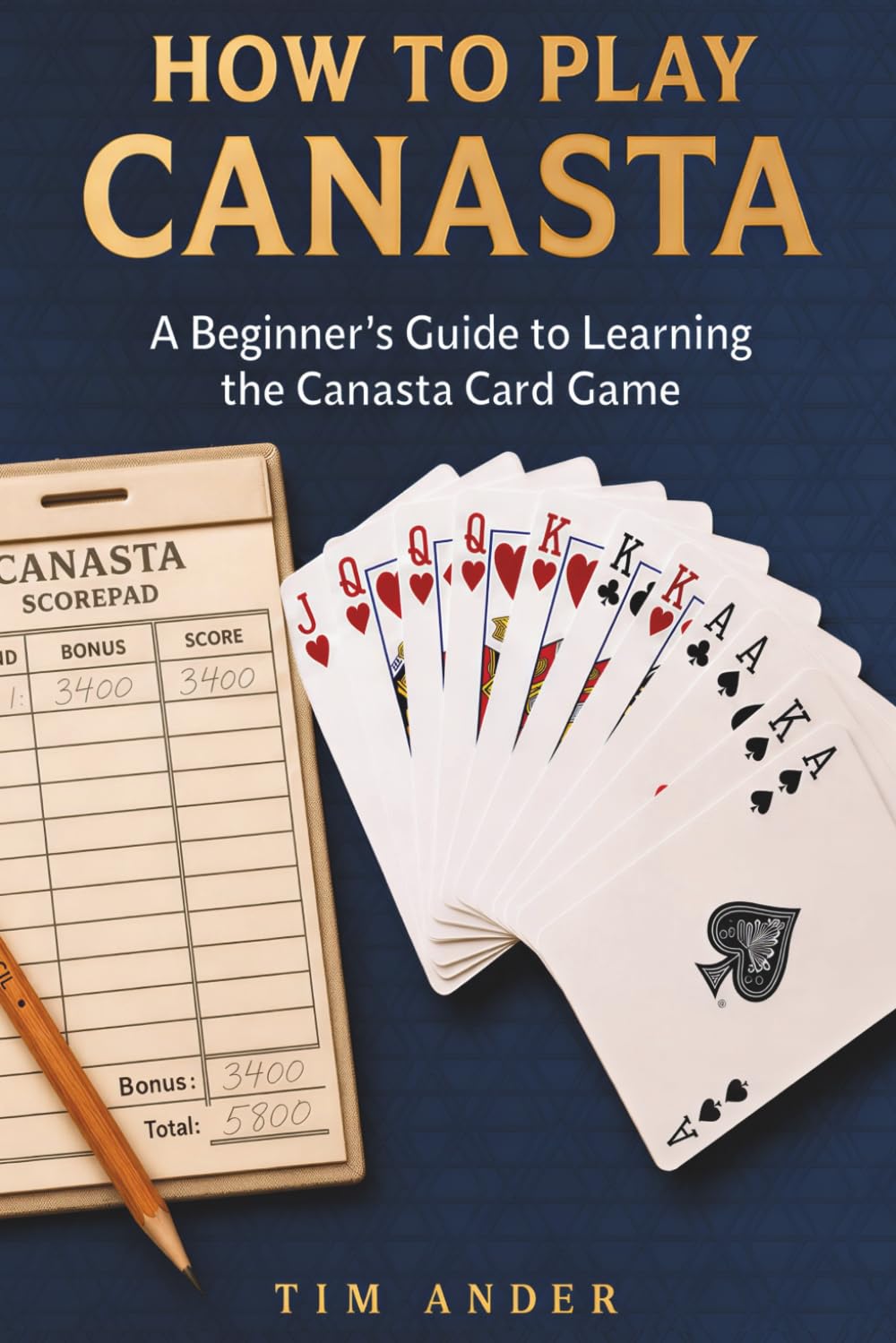 How To Play Canasta: A Beginner’s Guide to Learning the Canasta Card Game, Rules, Scoring & Strategies (Card Games for Beginners)