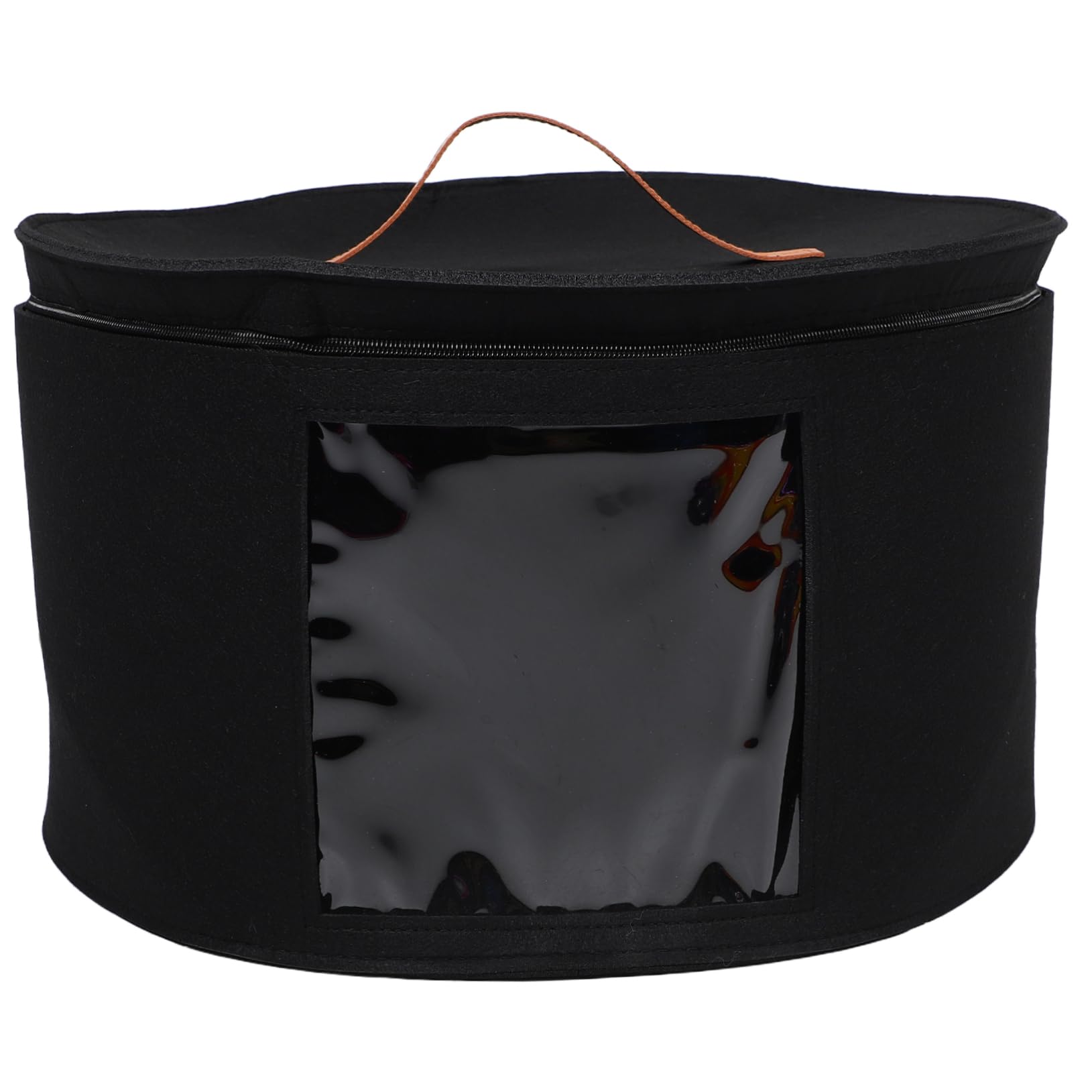 STOBAZA Collapsible Hat Box for Women Large Straw Storage Box Lid for Cowboy Hats Baseball Caps Xcm