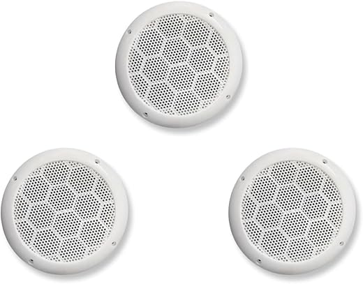 MEI 6 inch(15.2 cm) Wall Exhaust Fan Chimney Vent Pipe Cover and Mosquito Net Dust Controller with The Provision for Screws,White(3)