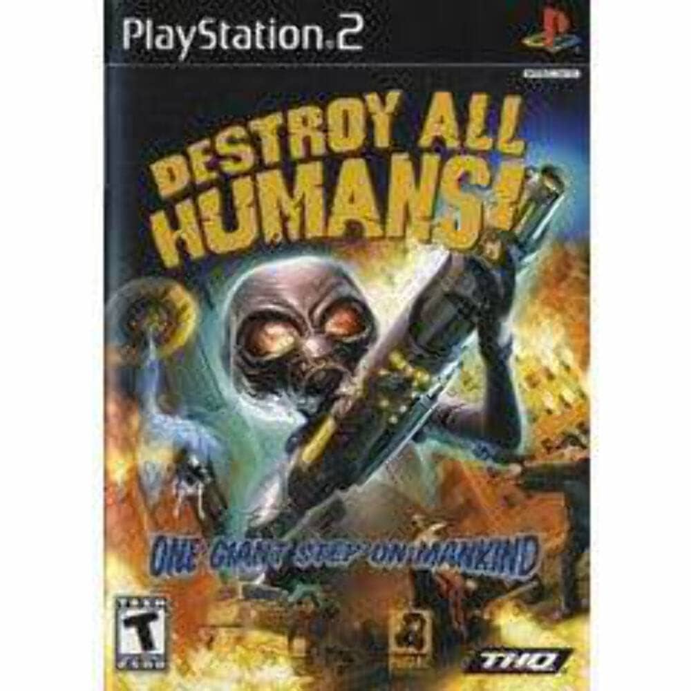 PlayStation 2/プレイステーション 2/プレステ 2/PS 2 THQ DESTROY ALLHUMANS! デストロイオールヒューマン ソフト/■ Destroy all Humans! 2: PlayStation 2: Video Games - Amazon.ca