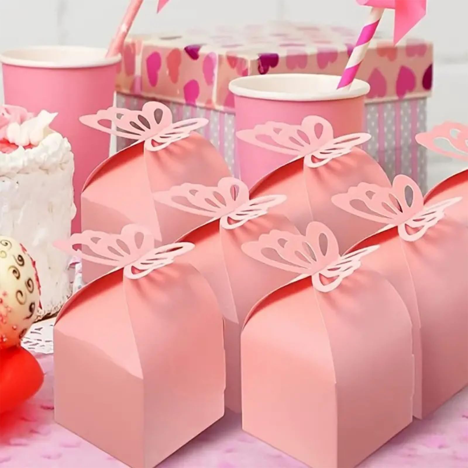 MATRIMONIO SCATOLE PER caramelle scatole regalo di ringraziamento EUR